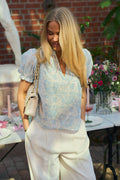 Signy Flower Dobby Blus