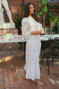 Viva Voile Blus - Vit