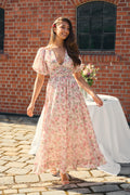 Nordalill Flower Maxiklänning - Rosa Blommig