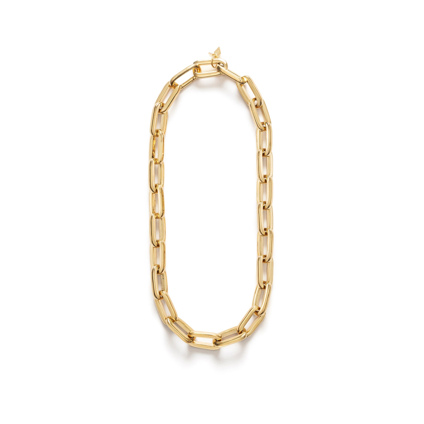 Golden Link Necklace - Guld