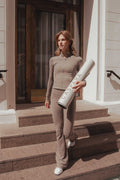 Sculptluxe® Zip Jacket - Truffle