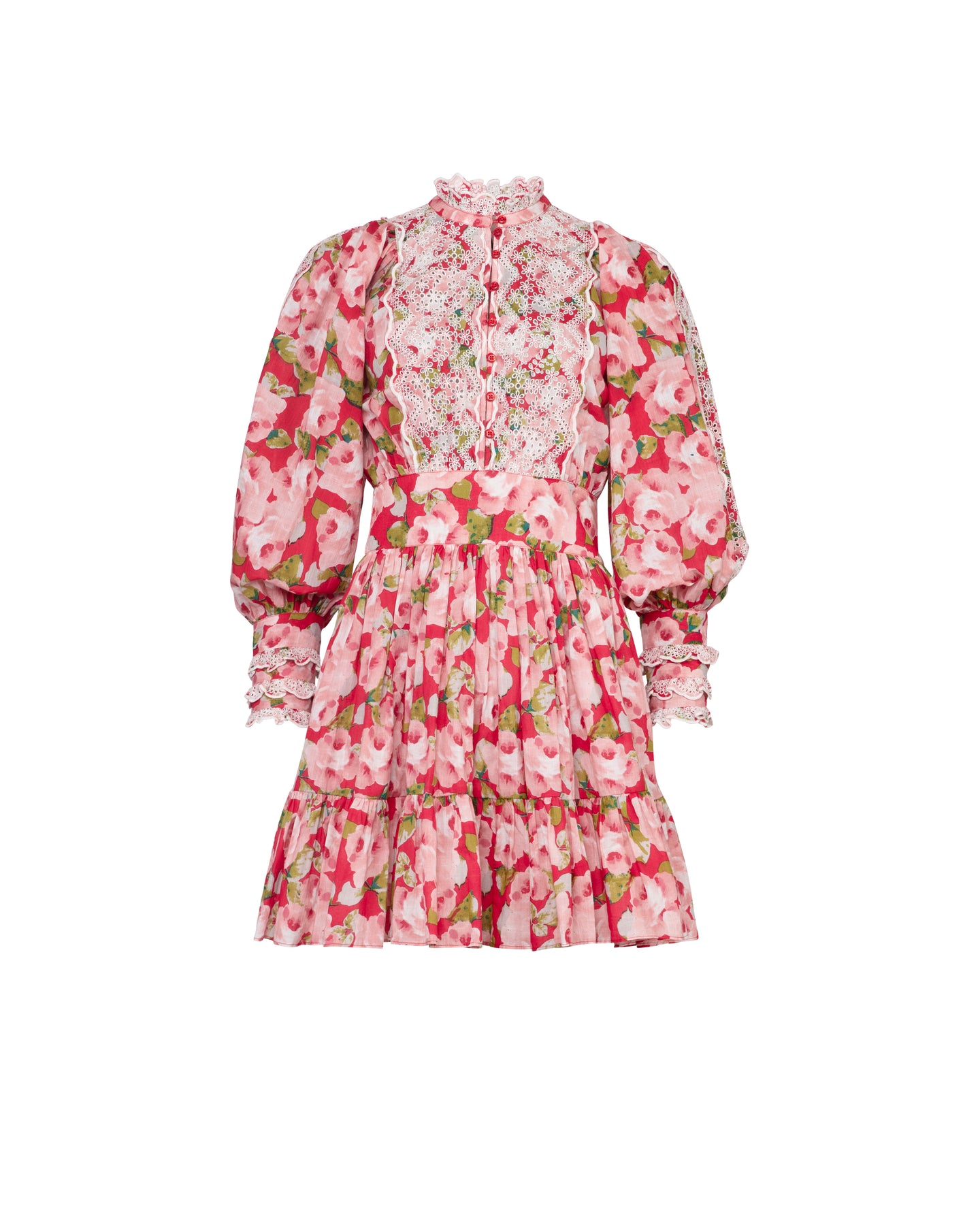 Cotton Slub Mini Dress - Romace