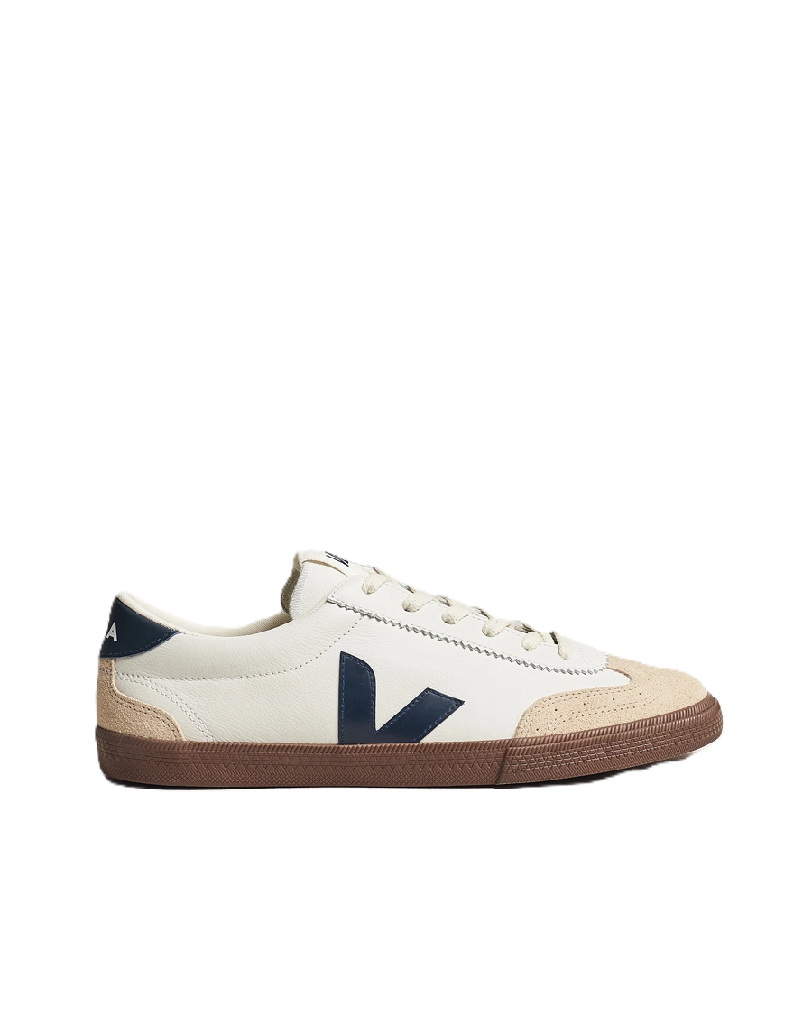 Volley O.T. Leather - White Nautico Bark