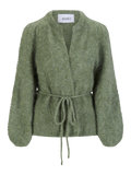 Fredrikke Chunky Cardigan - Sage Green