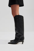 Esme High Knee Boots - Svart