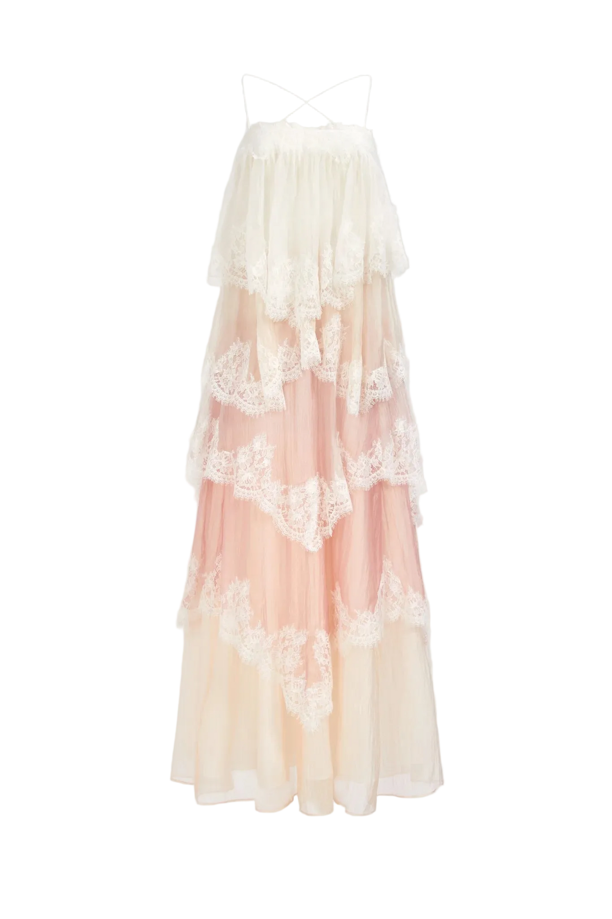 Ophelia Lace Gown - Multi