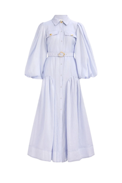 Colide Shirt Dress - French Blue