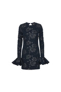 Jacquard Mini Dress - Sky Captain (Dark Blue)