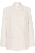 LizaGZ Linen Blazer - Tammy Light Sand