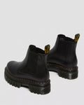 Audrick Nappa Leather Platform Chelsea Boots - Black Nappa