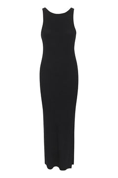 DrewGZ SL Reversible Long Dress  - Black