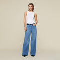 Lois Jeans Skater Loose - Miller Pale