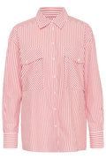 ParinazPW Skjorta - Mars Red Stripe