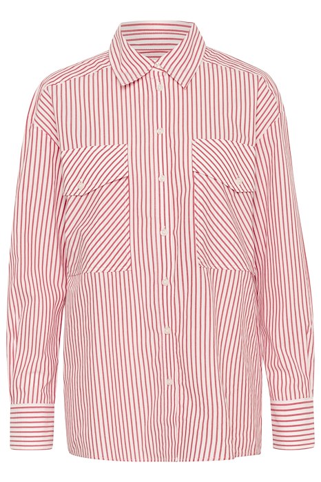 ParinazPW Skjorta - Mars Red Stripe