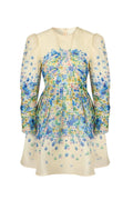 Leoni Silk Blend Mini Dress - Ditsy