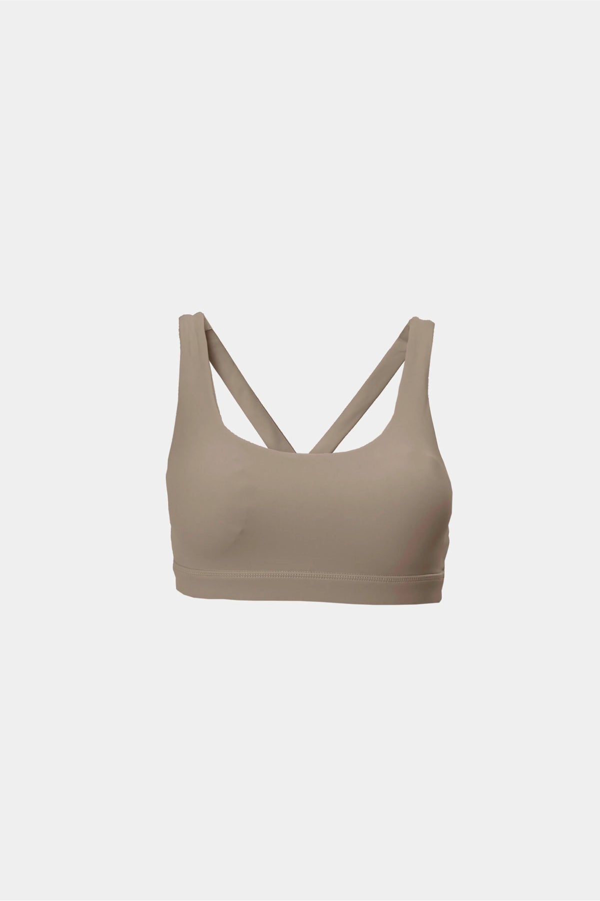 Cloudform® Crossback Sports Bra - Truffle