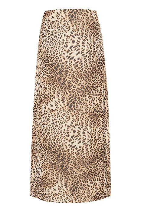 GZleelo P HW Kjol - Light Leopard