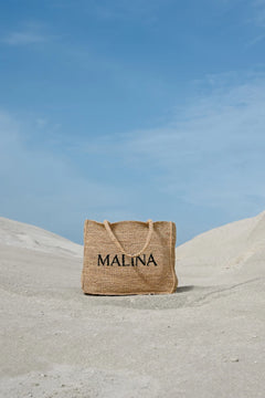 Malina Tote Bag - Raffia