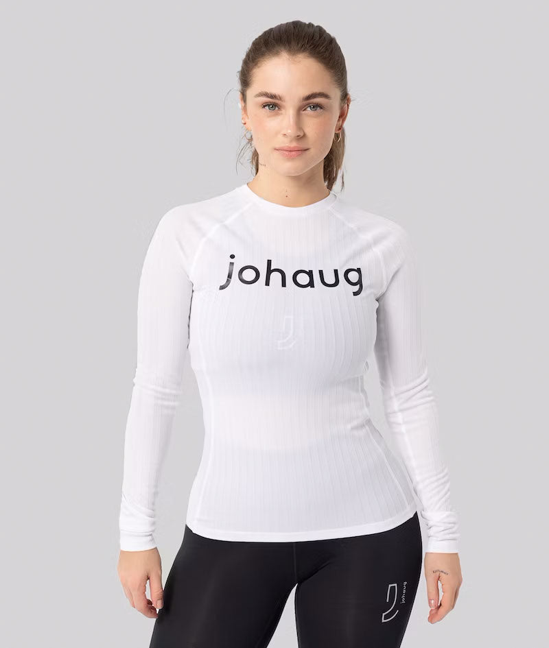 Rib Tech Long Sleeve - Vit