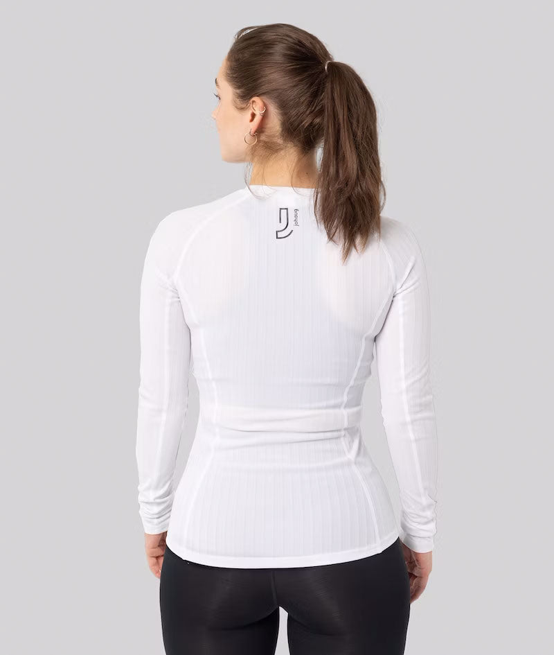 Rib Tech Long Sleeve - Vit