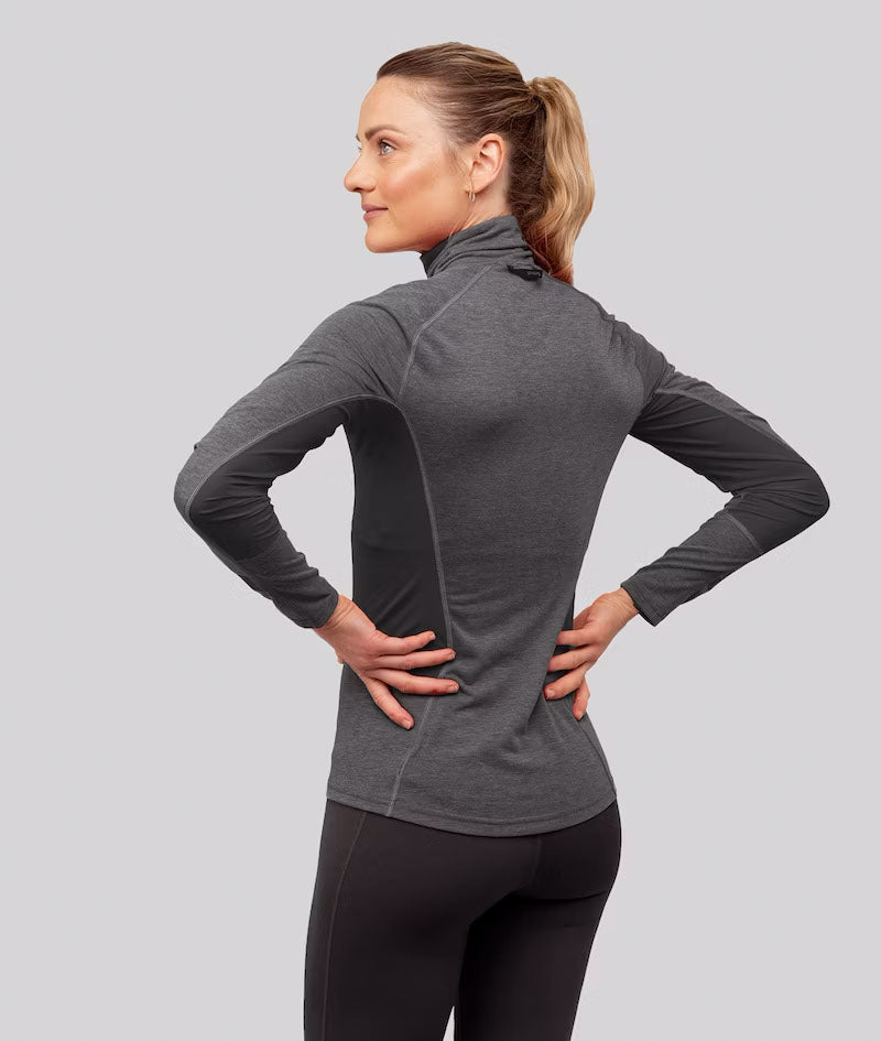Aerial Woolmix Half Zip 2.0 - Black