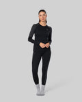 Elevate Wool Long Sleeve - Svart