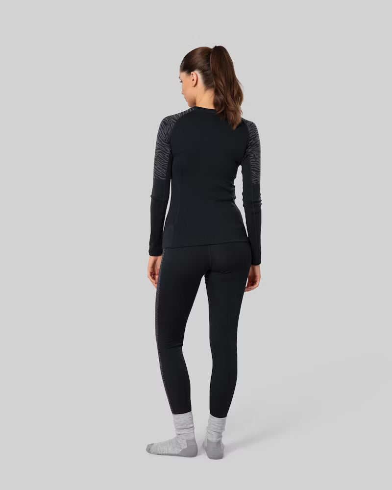 Elevate Wool Long Sleeve - Svart