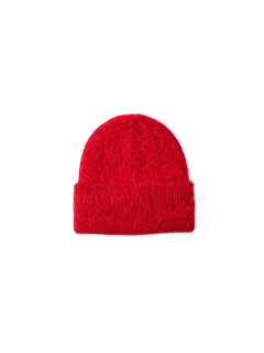 Fiona Alpaca Blend Beanie - Equestrian Red