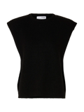 Lulu Sl Knit Vest - Black