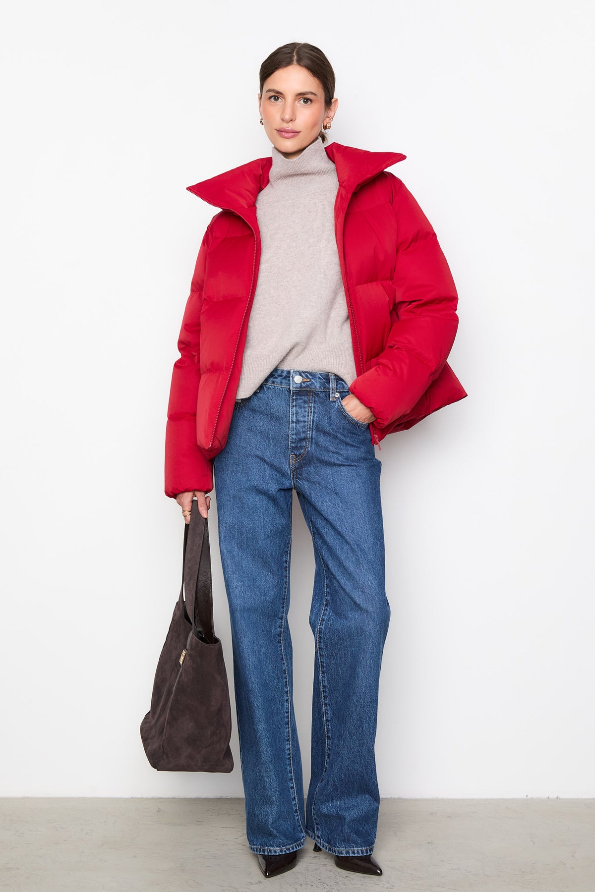 Edmont Down Jacket - Röd