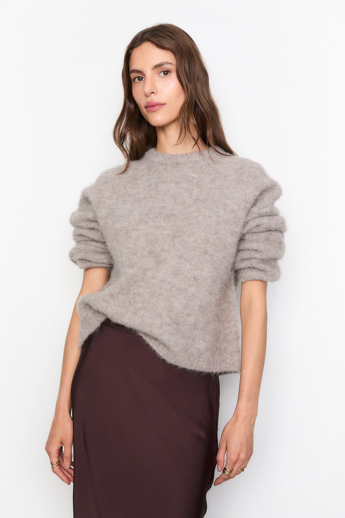 Joy Knit - Taupe Melange