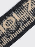 Ski Jacquard Pannband - Mörkgrå