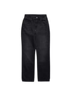 W Regular Jeans - Black Washed