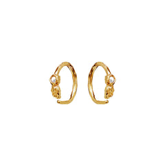 Florus Earrings - Gold