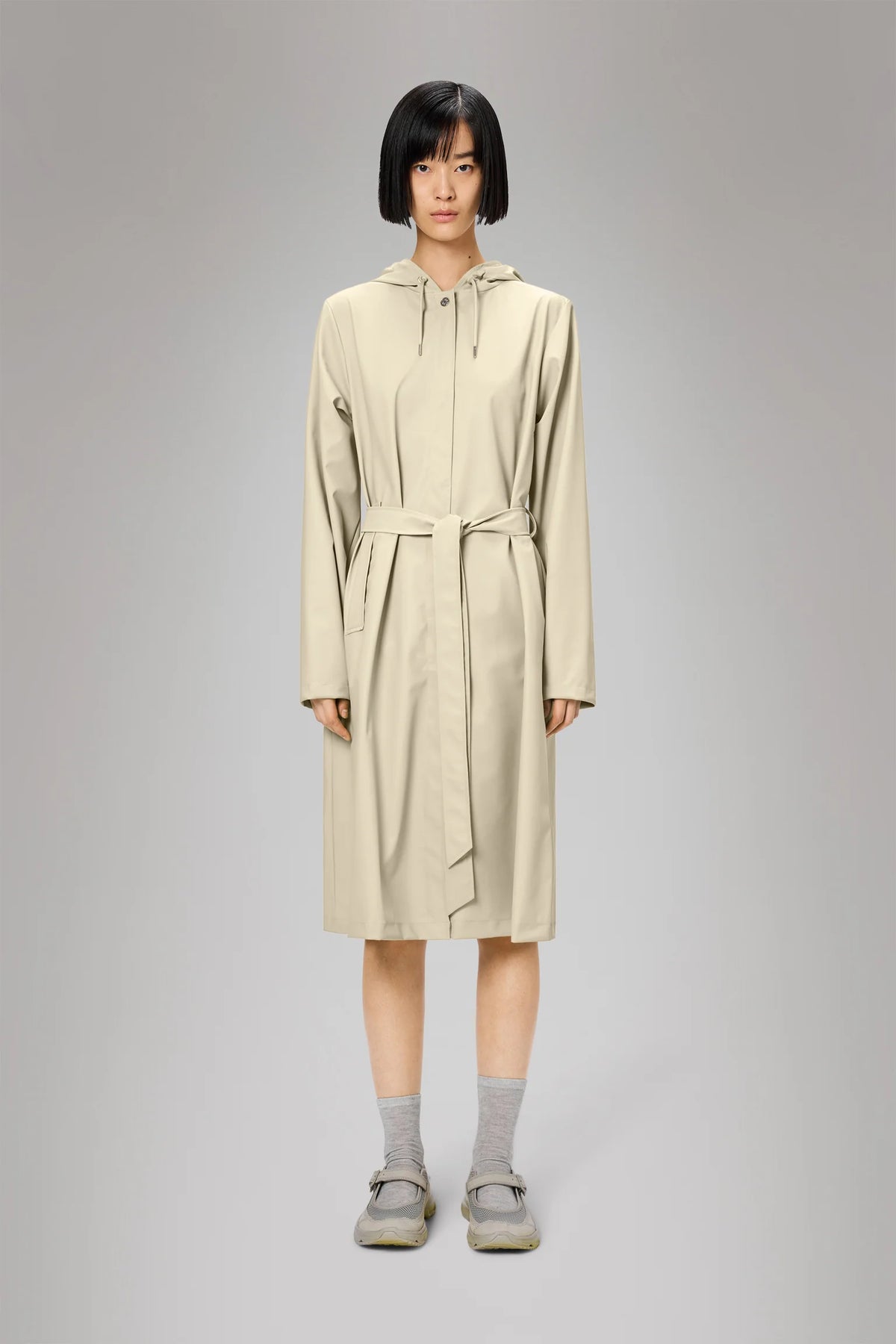 A-Line Longer W Jacket W3 - Dune