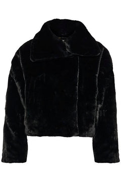 YonekoIW Short Coat - Black
