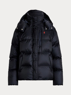 Water-Repellent Quilted Down Jacket - Rl Navy