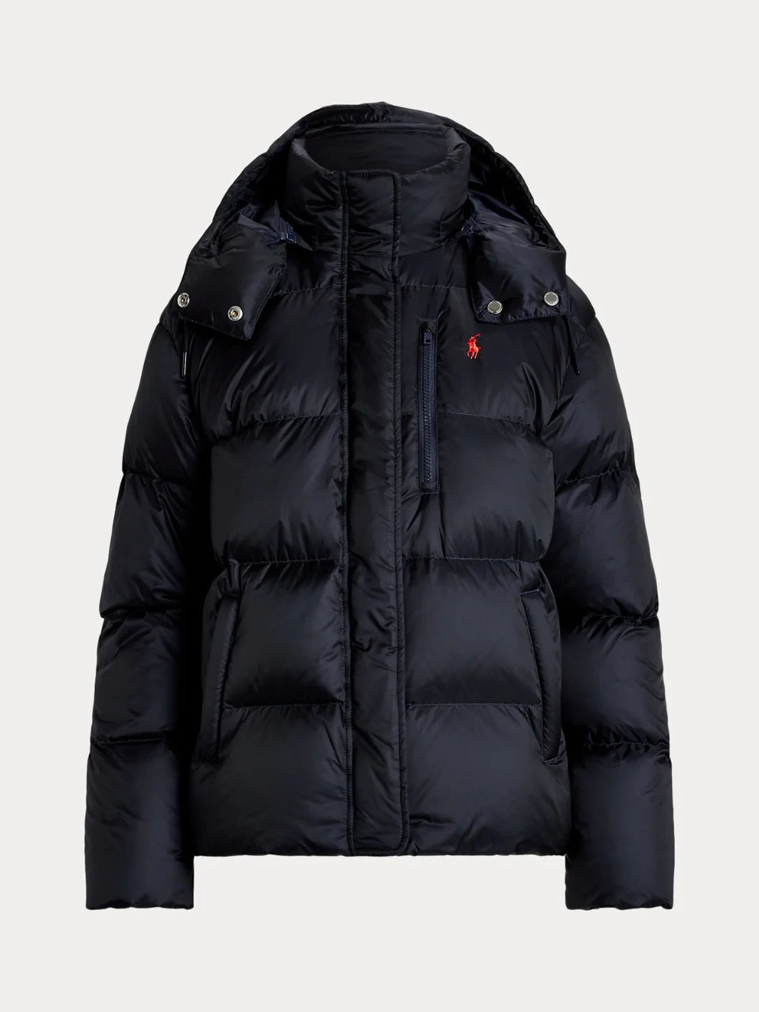 Water-Repellent Quilted Down Jacket - Rl Navy