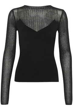 SameaGZ Ls Blouse - Black
