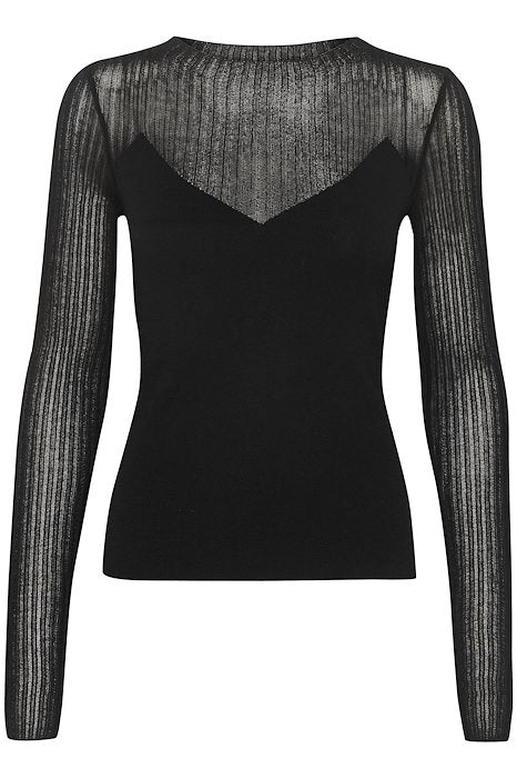 SameaGZ Ls Blouse - Black