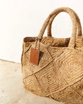 Sunset Bag Large - Tan Crochet