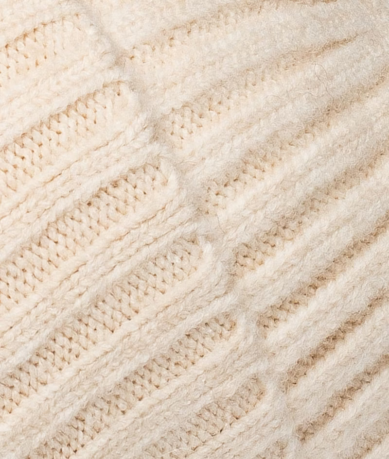 Lit Beanie - Ljusbeige