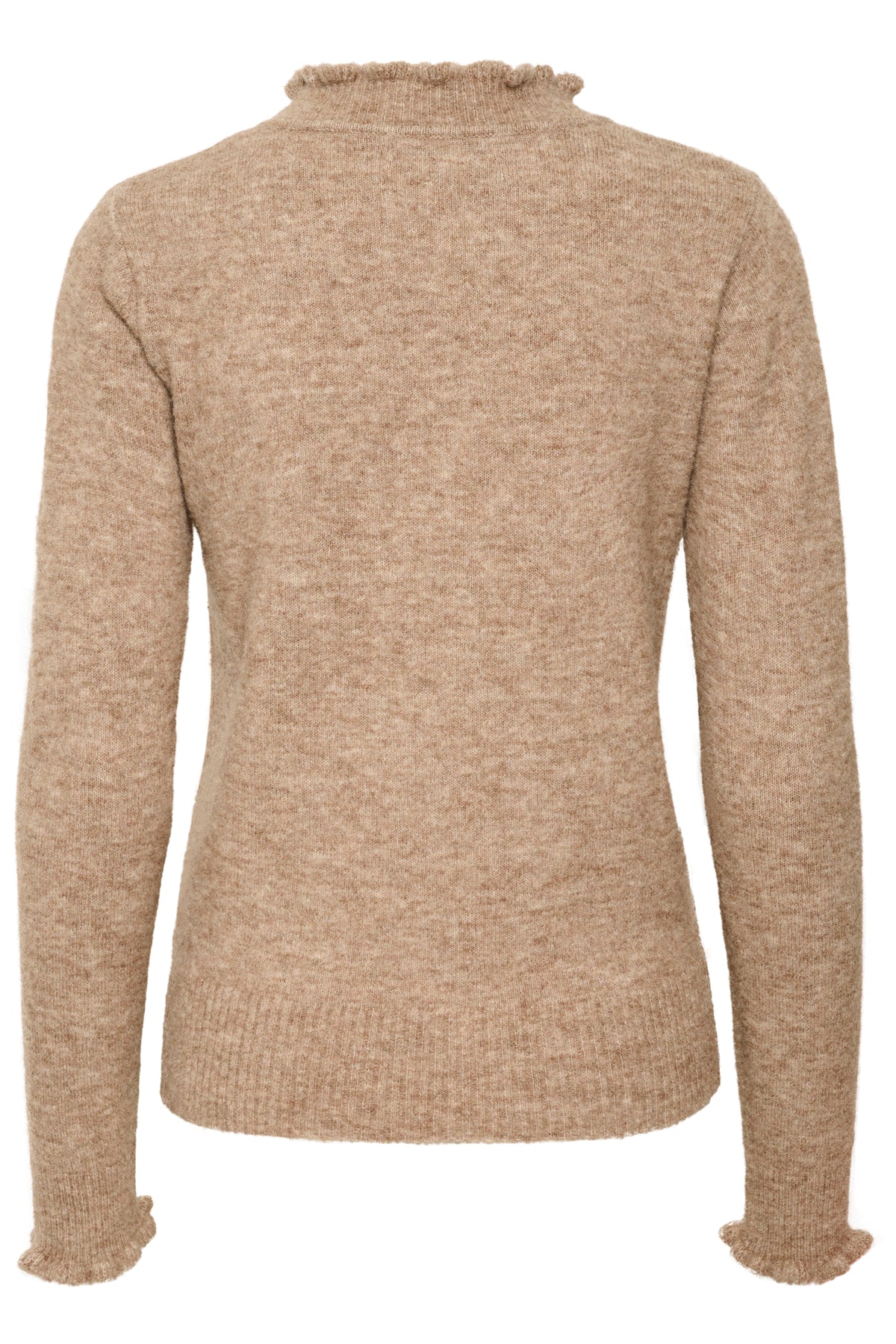 AnajaIW Pullover - Sandy Grey Melange