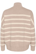 TenleyIW Turtleneck Pullover - Sandy Grey Melange/Haze