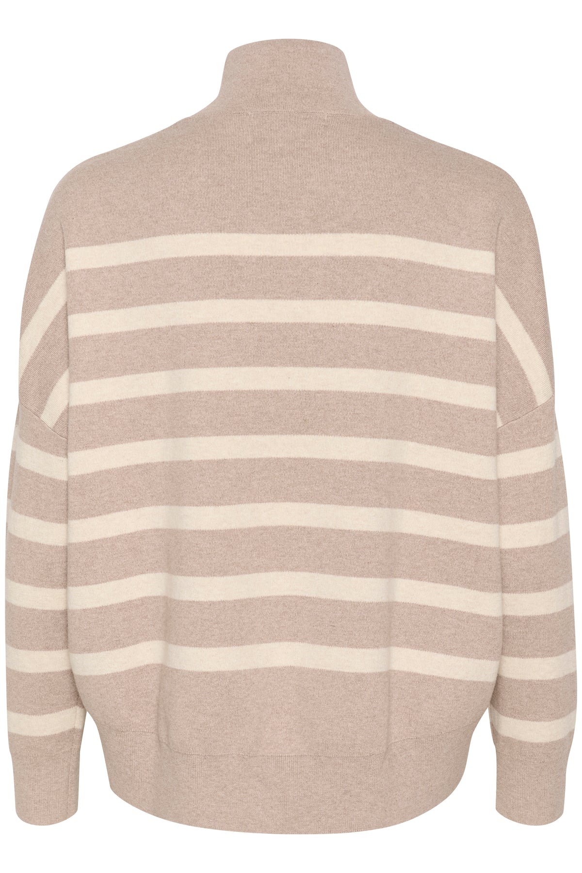 TenleyIW Turtleneck Pullover - Sandy Grey Melange/Haze