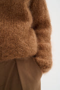 JetraIW Pullover - Tobacco Brown