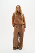 JetraIW Pullover - Tobacco Brown