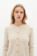 JunahIW Cardigan - Haze Melange