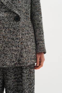 KielaIW Blazer - Black/White
