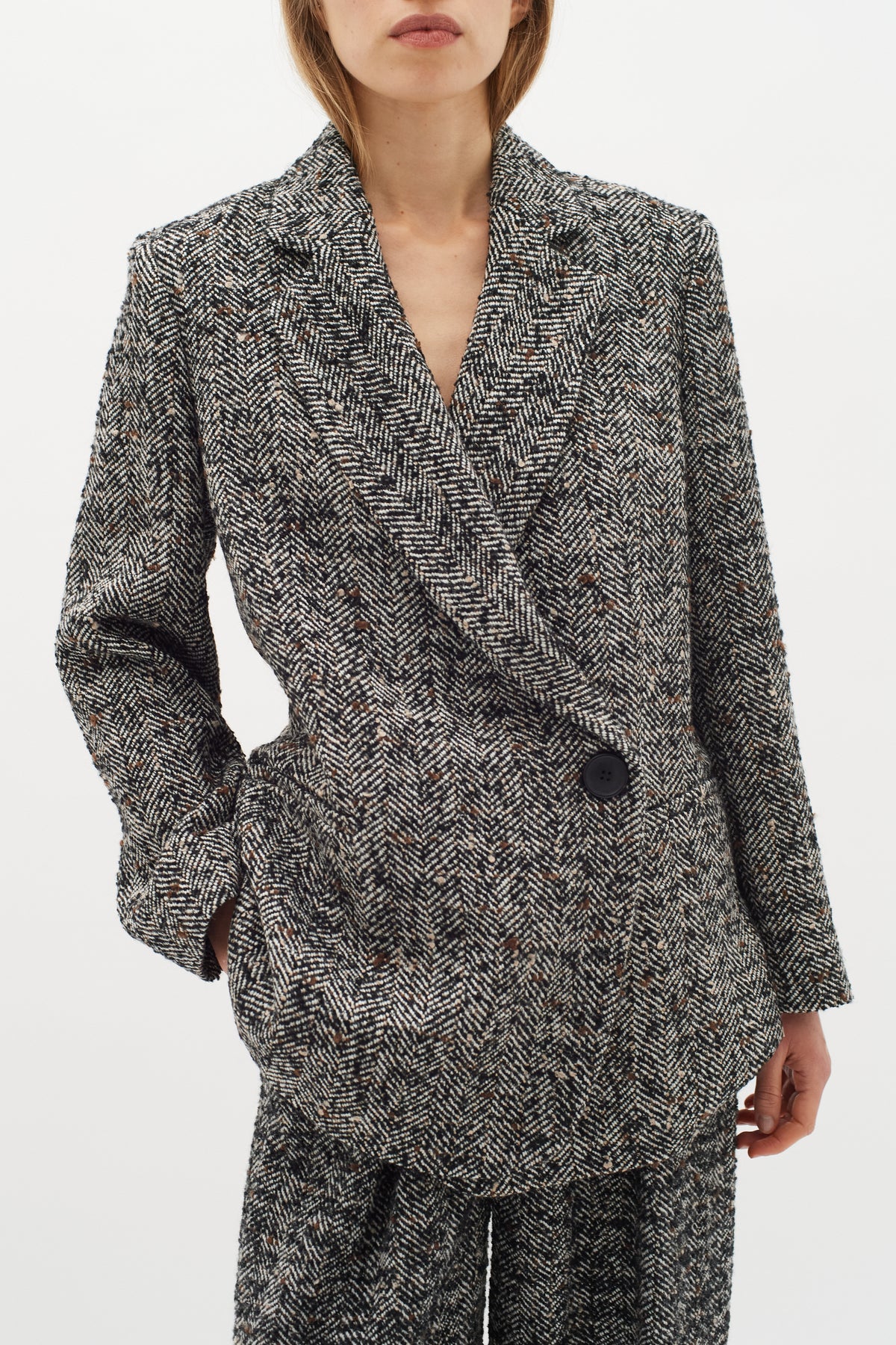 KielaIW Blazer - Black/White